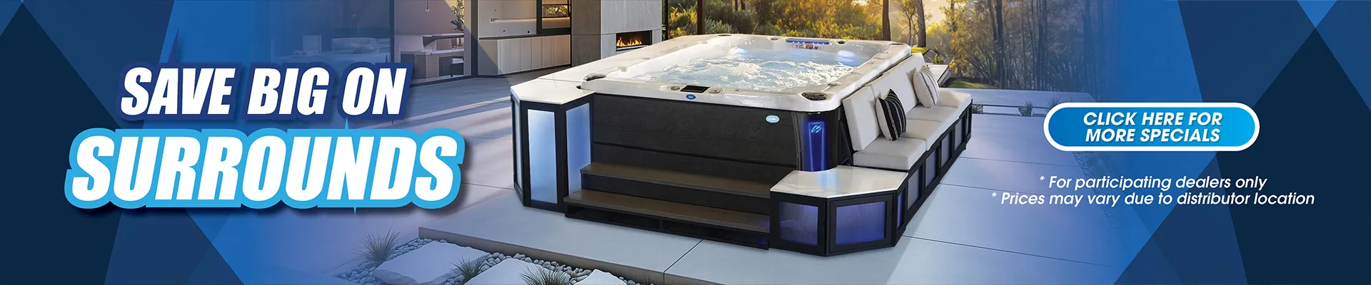 Calspas hot tub being used in a family setting - Temple
