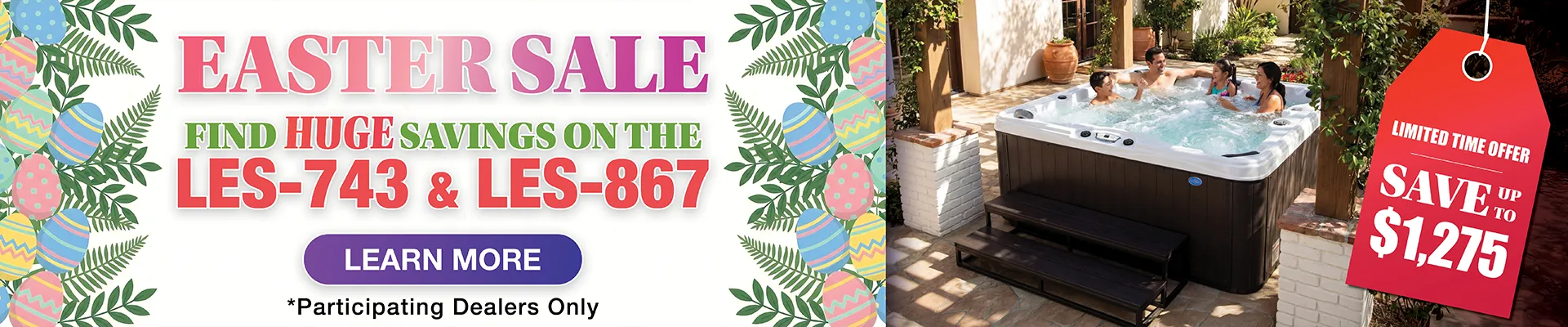 Calspas hot tub being used in a family setting - Temple