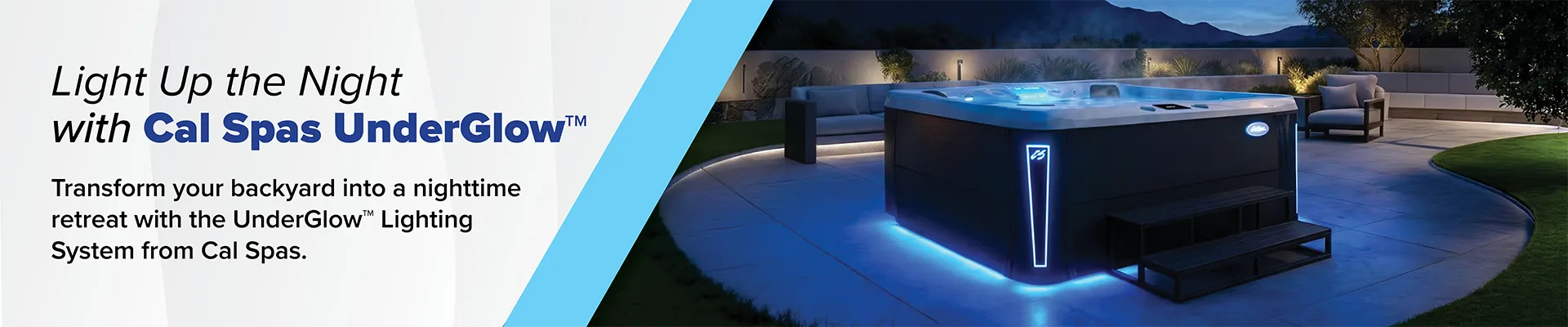 Calspas hot tub being used in a family setting - Temple